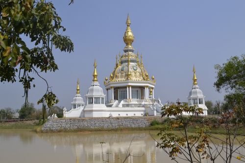 Tailandas, Šventykla, Budizmas, Balta Šventykla, Šventyklos Kompleksas