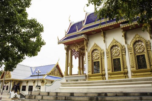 Tailandas, Ubolratana, Isan, Šventykla, Khon - Kaen, Wat