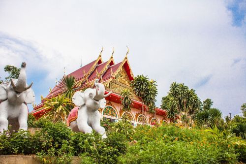 Tailandas, Wat, Šventykla, Isan, Ubolratana, Religija, Budizmas, Buda, Lankytinos Vietos