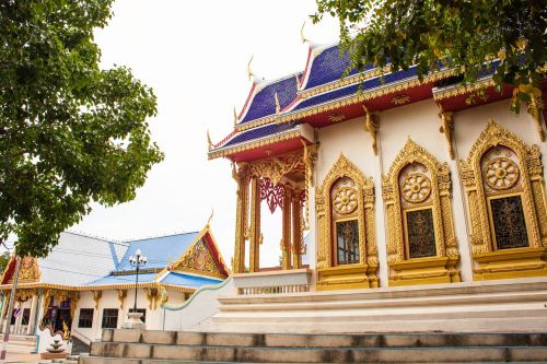 Tailandas, Wat, Šventykla, Isan, Ubolratana, Religija, Budizmas, Buda, Lankytinos Vietos