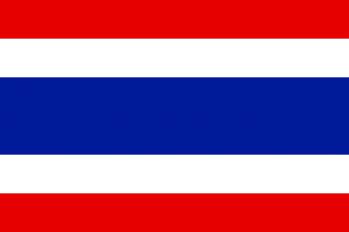 Tailandas, Vėliava, Tajų, Tauta, Simbolis, Šalis, Nacionalizmas, Nemokama Vektorinė Grafika
