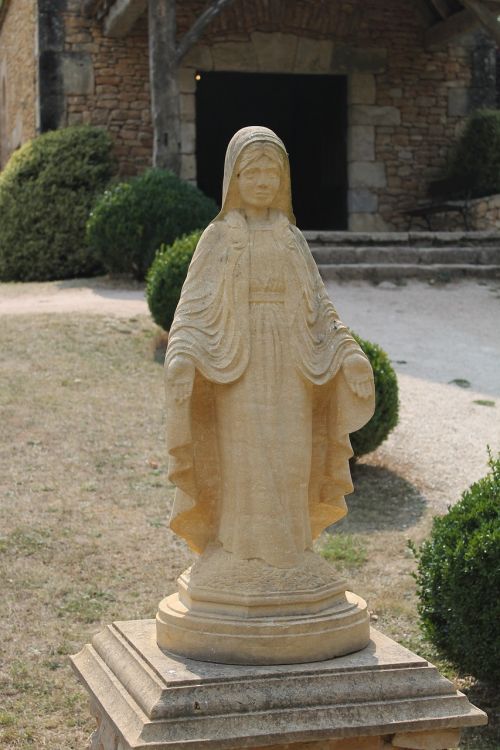 Bournat, Statula, Pirmoji, Dordogne, France, Sainte, Religija, Pierre, Buga