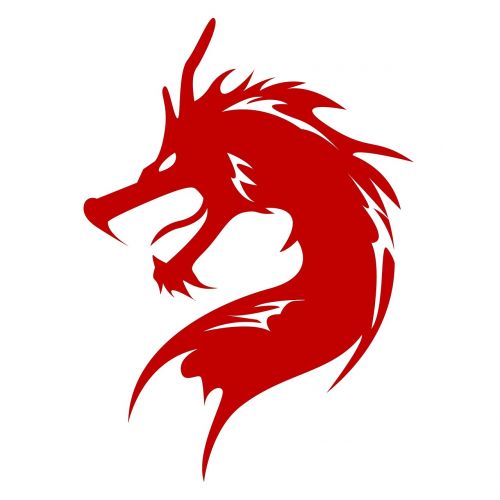 Kinijos Drakonas, Raudonas Drakonas, Logotipas