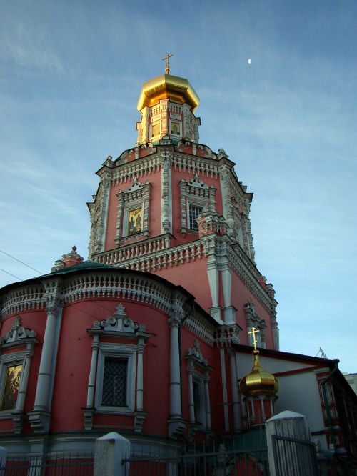 Archangelo Gabrielio Bažnyčia, Menshikovo Bokštas, Moscow, Rusija