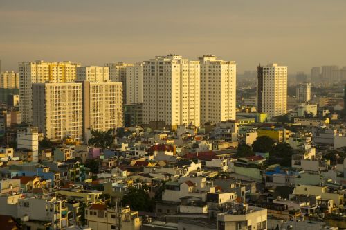 Miestas, Saigon, Peizažas, Architektūra