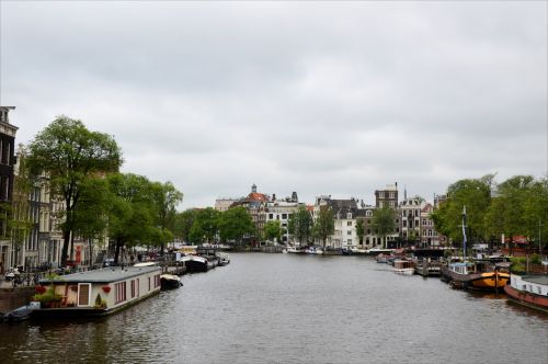 Miestas,  Amsterdamas,  Holland,  Vaizdas,  Miestas Amsterdamas