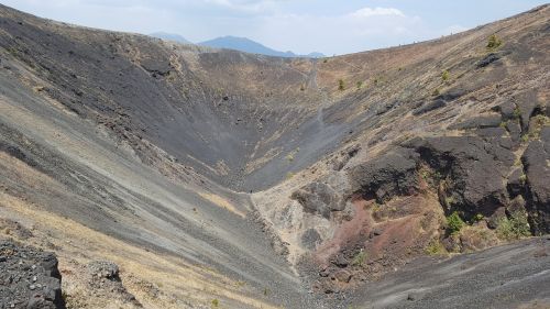 Vulkano Parikutino Krateris, Michoacán, Meksika
