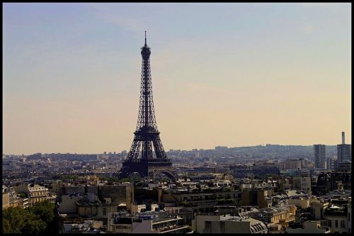 Eifelio Bokštas, France, Paris, Vaizdas