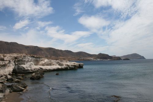 Escullos, Paplūdimiai, Peizažai, Turizmas, Níjar, Almerija, Cabo De Gata