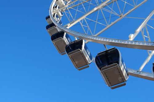 Ferris Ratas, Mėlynas Dangus, Seattle