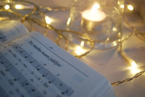 Pirmą Sekmadienio Pasirodymą, Kalėdų Žiburiai, Kalėdos, Šviesa, Julpsalmas, Adventas, Himno Knyga