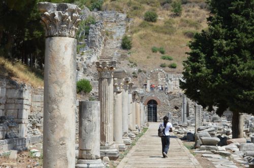 Senovės & Nbsp,  Graikija,  Turkija,  Architektūra,  Forumas,  Efeso Forumas