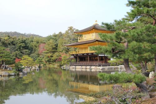 Auksinis Paviljonas, Kyoto, Japonija