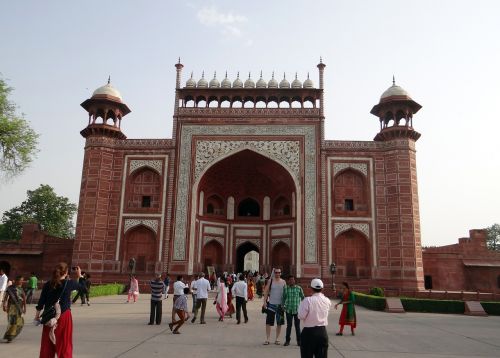 Didieji Vartai, Darwaza-I-Rauza, Taj Mahal, Agra, Indija