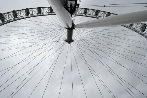 Londono Akis, Karuselė, Aukštis, Vaizdas, Londonas, Anglija