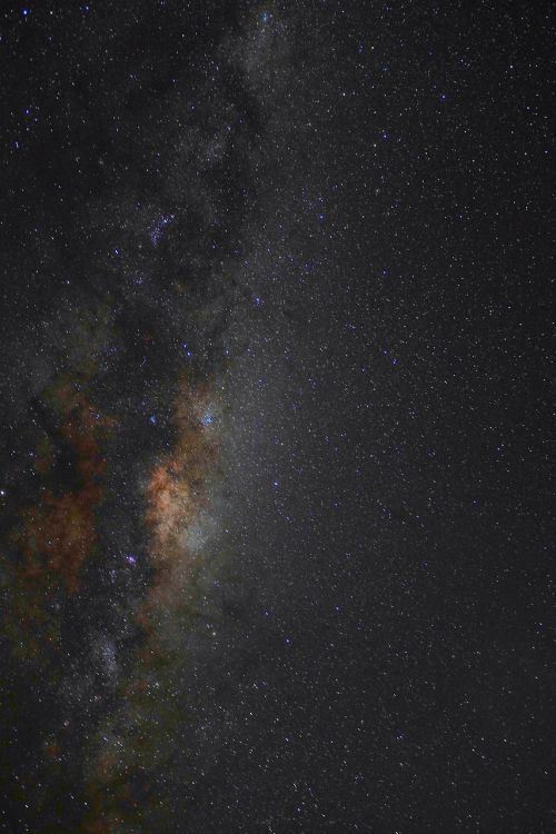 Paukščių Takas, Naujoji Zelandija, Žvaigždėtas Dangus