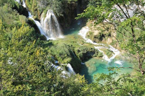 Nacionalinis Parkas, Plitvice Ežerai, Kroatija, Krioklys, Gamta, Virginia Water, Miškas