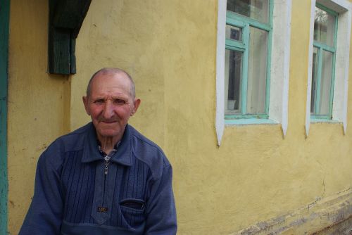 Senas Žmogus, Kaimas, Senyvo Amžiaus, Senas Namas, Rusija, Kaimas