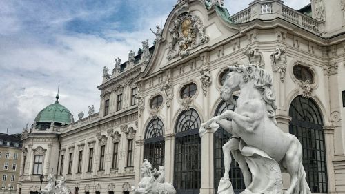 Rūmai, Vienna, Paminklas, Skulptūra, Kelionė, Austria, Architektūra, Šalies Stilius