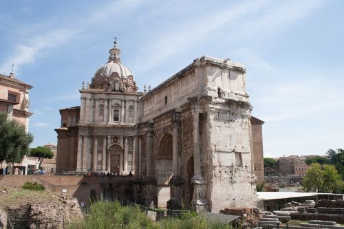 Romų Forumas, Roma, Italy, Paminklas, Istoriniai Paminklai