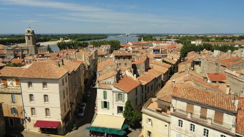 Stogai, Miestas, Pastatai, Antstatas, Miesto Panorama, France, Arles, Provence