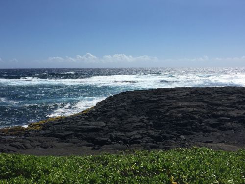 Jūra, Juodas Smėlio Paplūdimys Hawaii