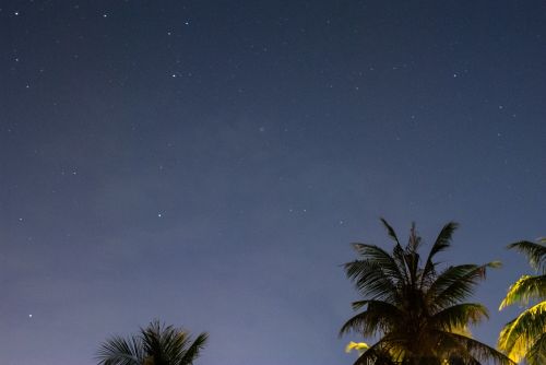 Žvaigždė, Hua Hin Paplūdimys, Naktis