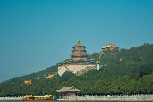 Vasaros Rūmai, Ilgaamžiškumas Kalnas, Kinietiška Architektūra