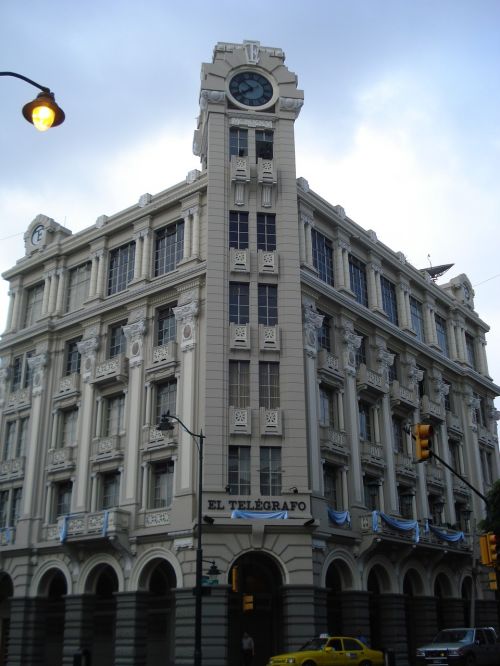 Telegrafas, Guayaquil, Ecuador, Art Deco, Architektūra