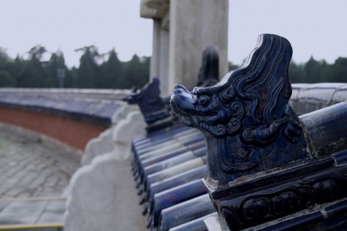 Dangaus Šventykla, Pekinas, Kraštovaizdis, Dekoratyviniai Elementai