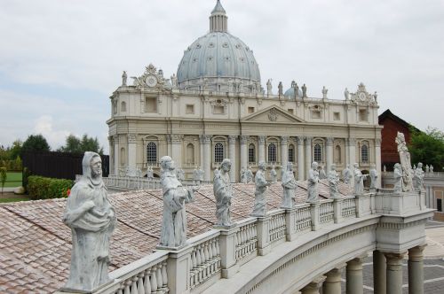 Vatikanas, Pastatas, Miniatiūrinė, Popiežius, Architektūra, Paminklas, Unesco, Statula