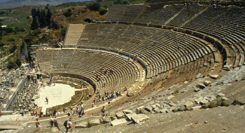 Teatras, Turkija, Romėnų, Senovinis
