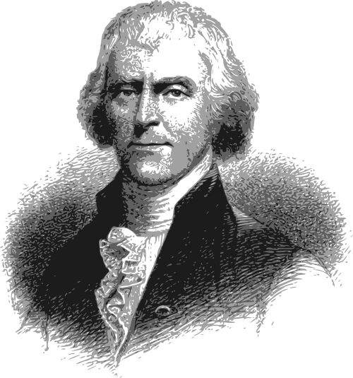 Tomas Džefersonas, Prezidentas, Amerikietis, Usa, Biustas, Jungtinės Valstijos, Nemokama Vektorinė Grafika