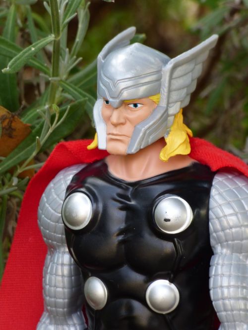 Thor,  Dievas,  Super Herojus,  Žaislas,  Plastmasinis,  Miniatiūrinė