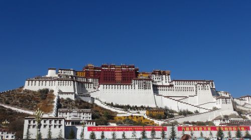 Tibetas, Lhasa, Turizmas, Pastatas, Dangus, Miestas, Vandenys
