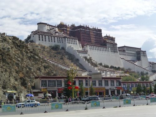 Tibetas,  Potala Palace,  Lhasa,  Budizmas,  Vajrayana,  Piligrimystė,  Religinis,  Potalas,  Religija,  Šventas,  Buda,  Budistinis,  Vienuolynas,  Dvasinis
