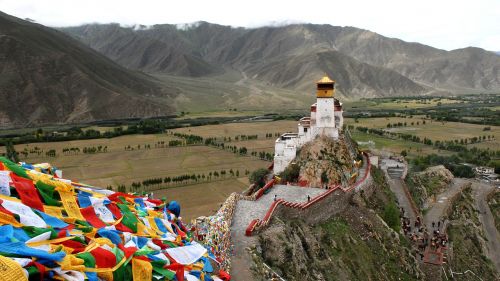 Tibetas, Vienuolynas, Budizmas, Šventyklos Kompleksas, Yumbhu-Lhakhar