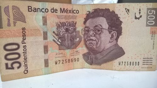Bilietas, Pinigai, Meksikiečių Pesas