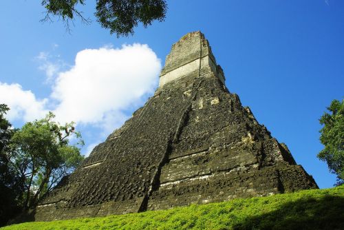 Tika, Piramidė, Maya, Atogrąžų Miškai, Gvatemala, Griuvėsiai
