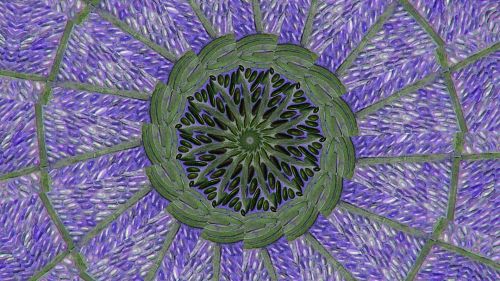 Fonas,  Tapetai & Nbsp,  Kaleidoskopas,  Plytelės,  Violetinė,  Žalias,  Plytelių Kaleidoskopo Fonas