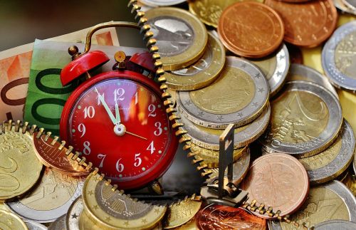Laikas Yra Pinigai, Valiuta, Euras, Laikrodis, Žadintuvas, Pinigai, Pelnas, Karjera, Profesija, Pinigai Ir Pinigų Ekvivalentai, Banknotai, Pinigų Monetos
