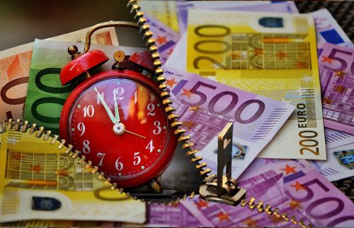 Laikas Yra Pinigai, Valiuta, Euras, Laikrodis, Žadintuvas, Pinigai, Pelnas, Karjera, Profesija, Pinigai Ir Pinigų Ekvivalentai, Banknotai, Pinigų Monetos