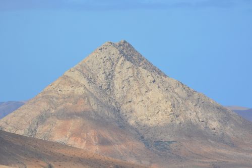 Tindaya, Kalnas, Fuerteventura, Šventas Kalnas, Kraštovaizdis