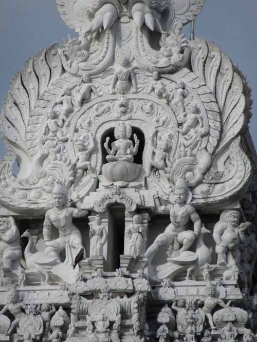 Tiruchendur, Murugan Šventykla, Tamilnadu, Hindu Temple, Šventyklos Bokštas