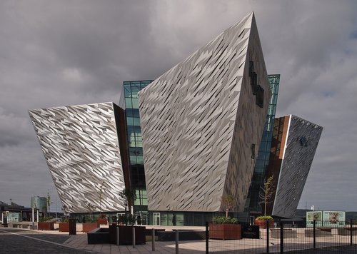 Titanikas,  Muziejus,  Belfast,  Airija,  Architektūra,  Garsusis Vieta,  Kelionė