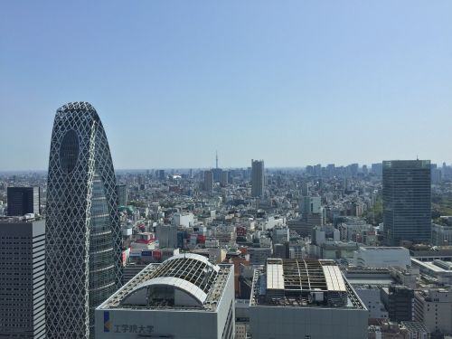 Tokyo, Pastatas, Japonija, Miestas, Panorama, Architektūra, Metropolis, Dangoraižis