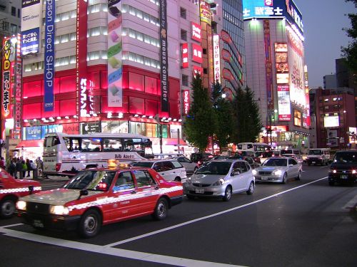 Tokyo, Japonija, Miestas, Eismas, Metropole
