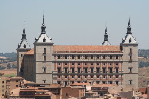 Ispanija,  Toledo,  Miestas,  Alkazaras,  Kariuomenė,  Toledo