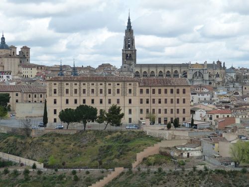 Toledo, Ispanija, Kastilija, Bažnyčia, Katedra, Senamiestis, Istoriškai, Viduramžiai, Istorinis Miesto Centras, Unesco Pasaulio Paveldo Vieta, Pasaulinis Paveldas, Bokštas