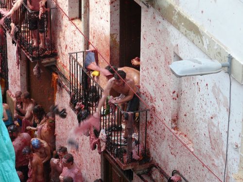 Tomatina, Buñol, Valensija